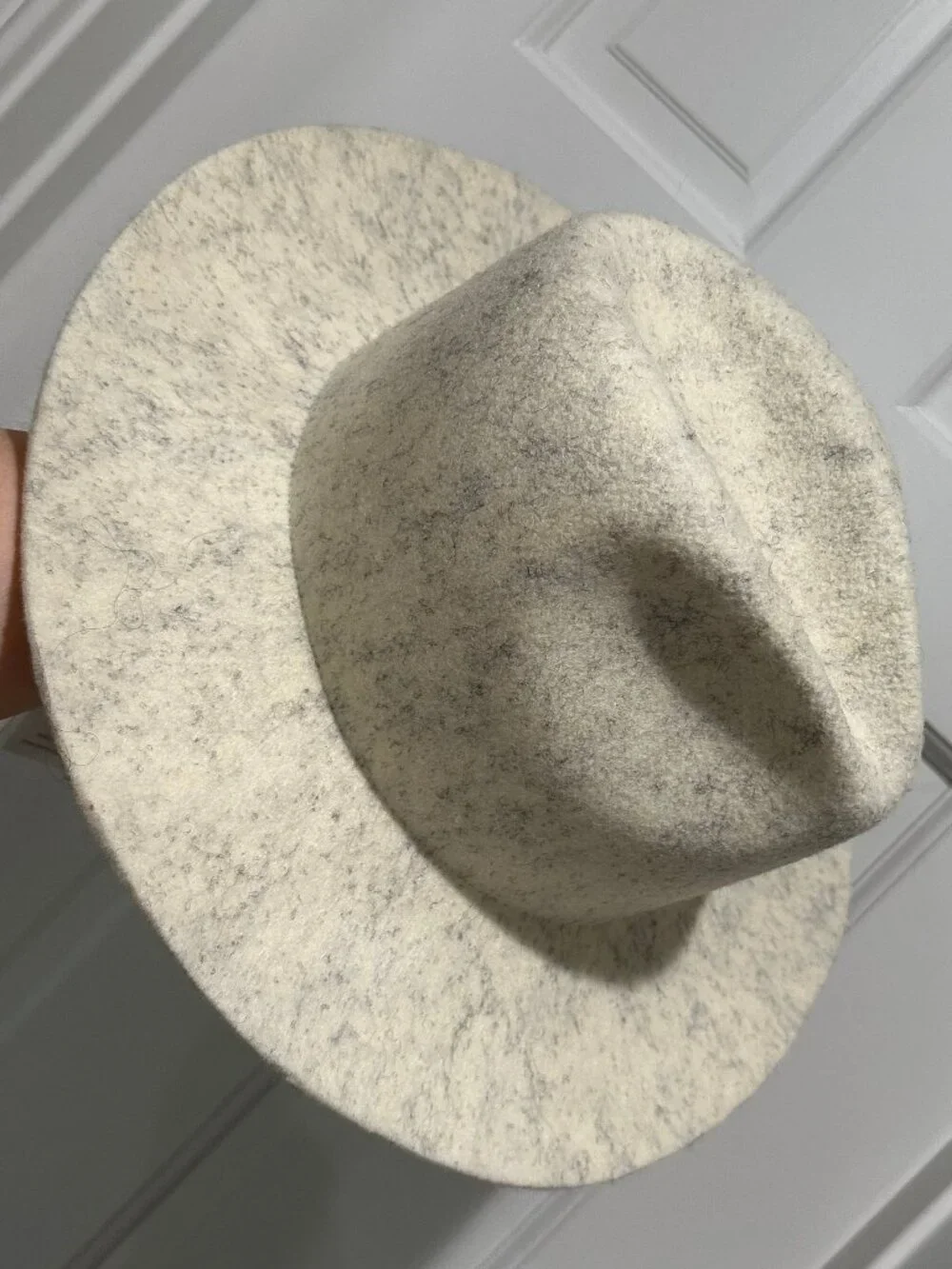 REINHARD PLANK WOOL FEDORA HAT GREY